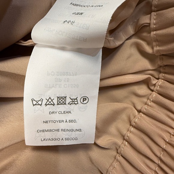 J. Crew Women's Lightweight Utility Bomber Jacket Zip Front Thin Silky M Neutral - Picture 8 of 12